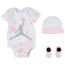 Jordan Tie Dye 3 Piece Set - Girls' Infant Pink/White