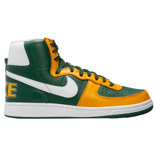 

Nike Mens Nike Terminator High - Mens Basketball Shoes Yellow/Green/Black Size 12.5