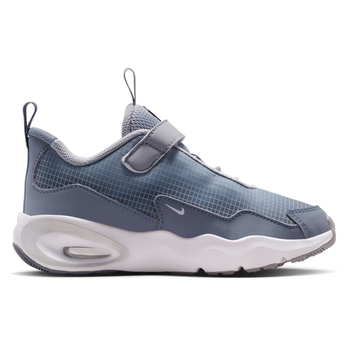Nike Boys Air Max Nova - Preschool Basketball Shoes - Cement Grey / Metallic Silver / Light Carbon Size 2.0