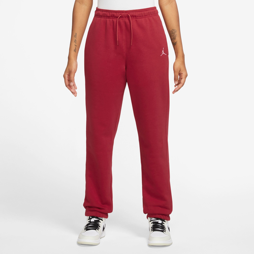 Jordan Womens  Brooklyn Fleece Pants In Gym Red