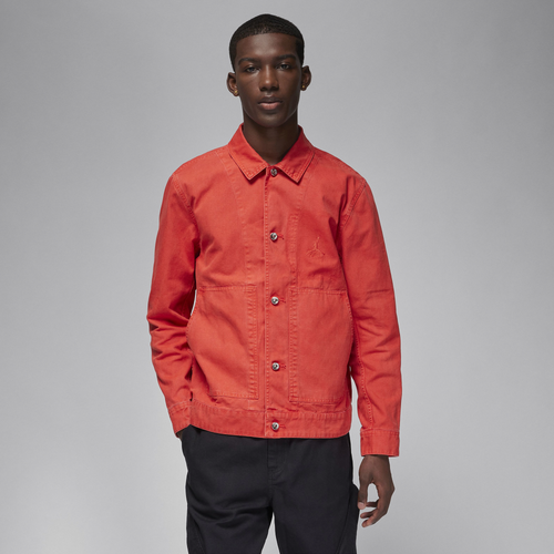 

Jordan Mens Jordan Essential Statement Chicago Jacket - Mens Red/Red Size XL