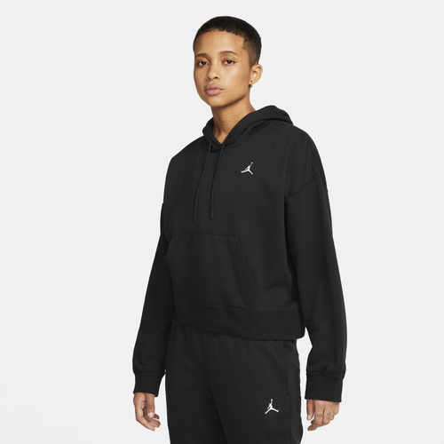 

Jordan Womens Jordan Core Fleece Hoodie - Womens Black Size XS
