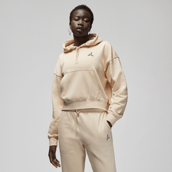 Women's - Jordan Essential Fleece Hoodie - Brown