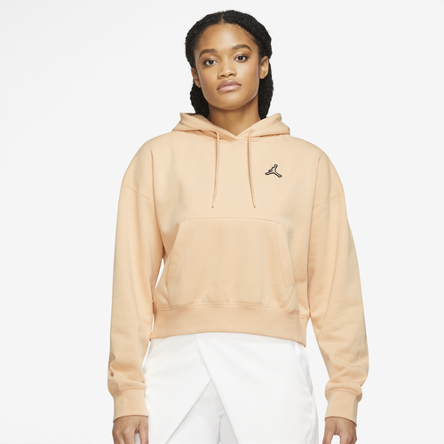 

Jordan Womens Jordan Core Fleece Hoodie - Womens Whtonx/Whtonx Size XS