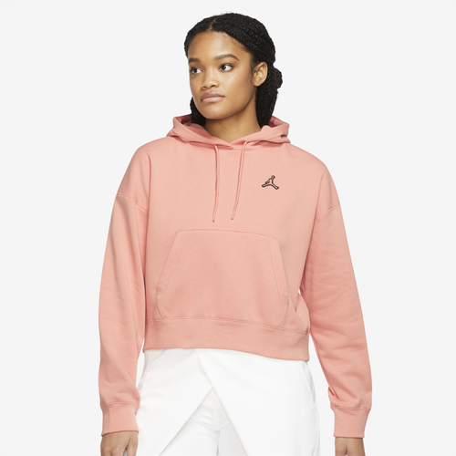 

Jordan Womens Jordan Core Fleece Hoodie - Womens Pink/Pink Size XS
