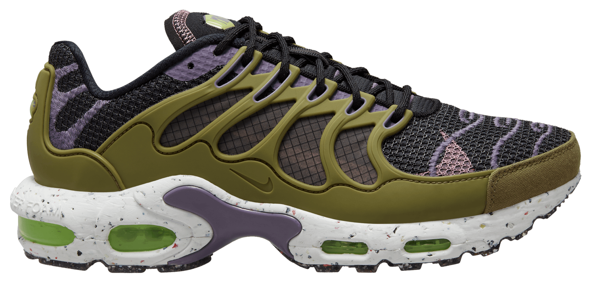 nike tn olive green