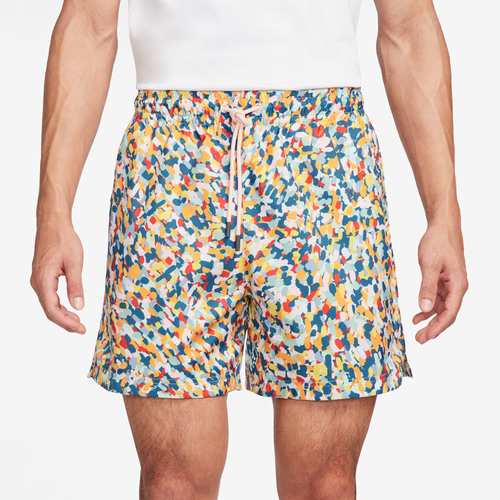 

Jordan Mens Jordan Essential Poolside AOP Shorts - Mens Pink/White Size M