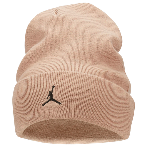 Shop Jordan Mens  Peak Essential Beanie In Khaki/black