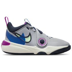 Girls' Grade School - Nike Team Hustle D 11 SE - Vapor Green/Wolf Grey/Obsidian