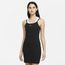 Nike Plus Sized Rib Dress - Women's Black