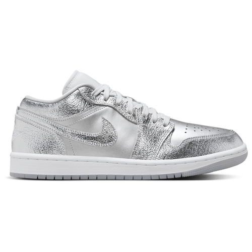 

Jordan Womens Jordan AJ 1 Low SE - Womens Basketball Shoes Wolf Grey/Metallic Silver/Photon Dust Size 07.5