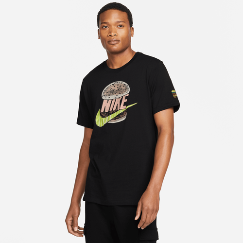

Nike Sportswear Mens Nike Sportswear S.O. 2 Pack Graphic T-Shirts - Mens Black Size XS