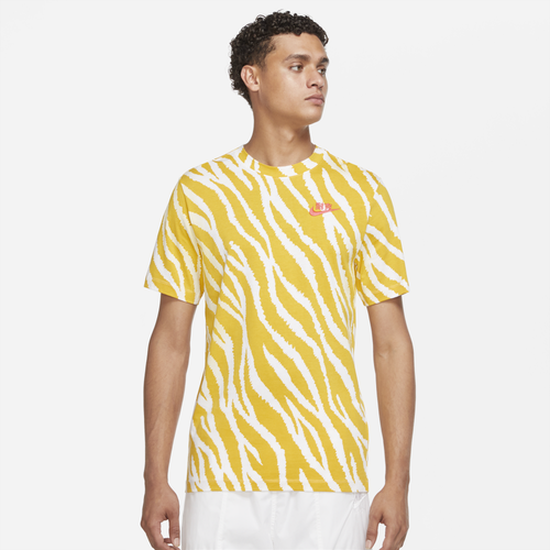 

Nike Sportswear Mens Nike Sportswear SI Graphic T-Shirt - Mens White/Dark Sulfur Size XXL