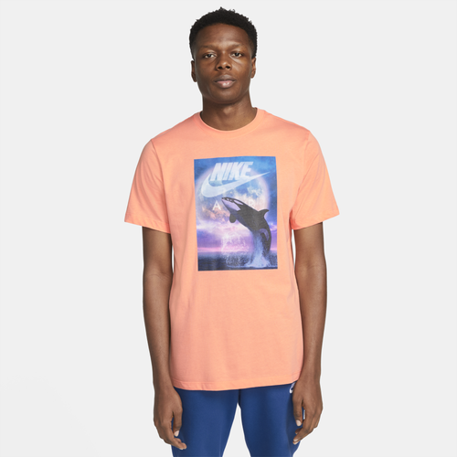 

Nike Sportswear Mens Nike Sportswear Whale FTRA Photo T-Shirt - Mens Pink Size XXL