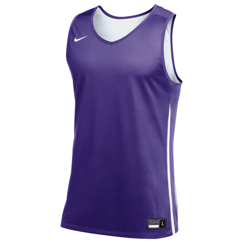 

Nike Mens Nike Team Dri-FIT Reversible Practice Jersey - Mens Purple/White Size XL