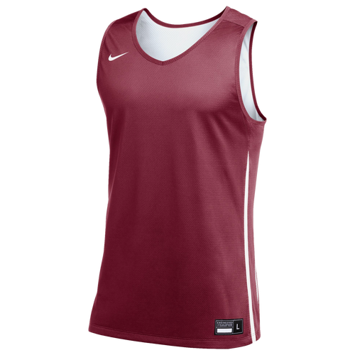 

Nike Mens Nike Team Dri-FIT Reversible Practice Jersey - Mens White/Cardinal Size S