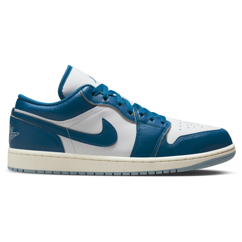 Shop Jordan Mens  Aj 1 Low Se In Blue/white