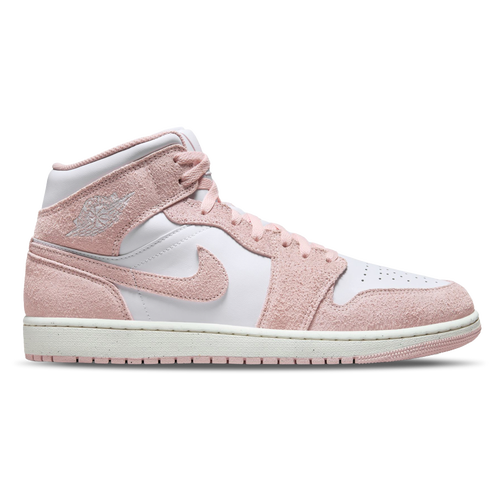 

Jordan Mens Jordan AJ 1 Mid SE - Mens Basketball Shoes Pink/White Size 10.5