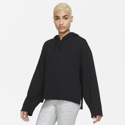 Women's - Nike NY Dri-FIT Fleece Hoodie Plus - Black