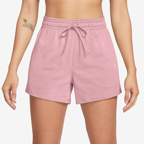 

Jordan Womens Jordan Knit SLD Core Shorts - Womens Pink Glaze Size S