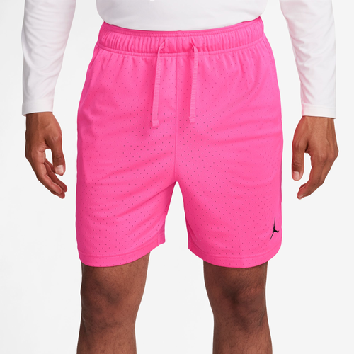 

Jordan Mens Jordan Dri-Fit Sport Mesh Shorts - Mens Black/Hyper Pink Size XL