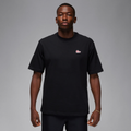Jordan Sneaker Pitch Short Sleeve Crew - Jordan Black/Red