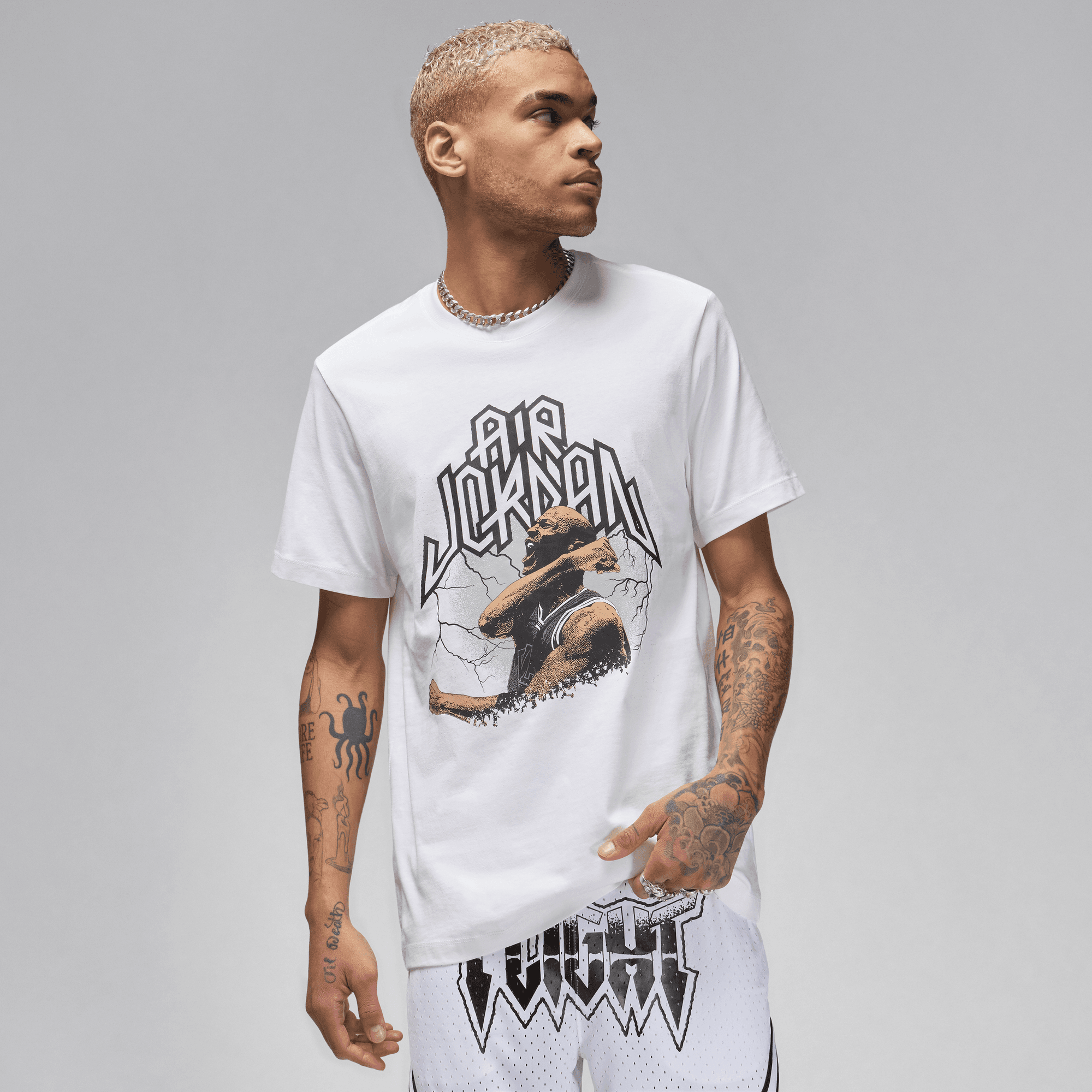 Jordan Dri-FIT Sport GFX Short Sleeve Crew T-Shirt | Foot Locker