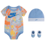 Nike Tie Dye Futura 3 Piece Set - Boys' Infant Orange/Blue