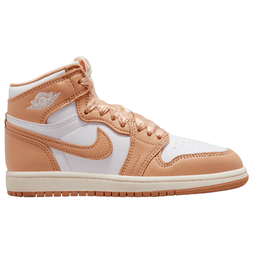 

Girls Preschool Jordan Jordan Jordan 1 Retro High Og V2 - Girls' Preschool Basketball Shoe Praline/White/Sail Size 01.0