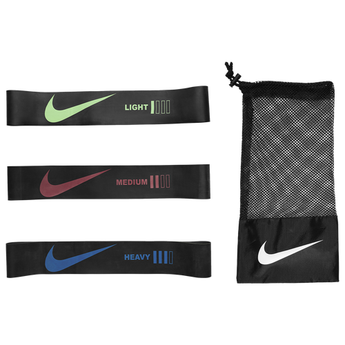 

Nike Nike Resistance Bands Mini 3 Pack - Adult Black/Black/Black Size One Size