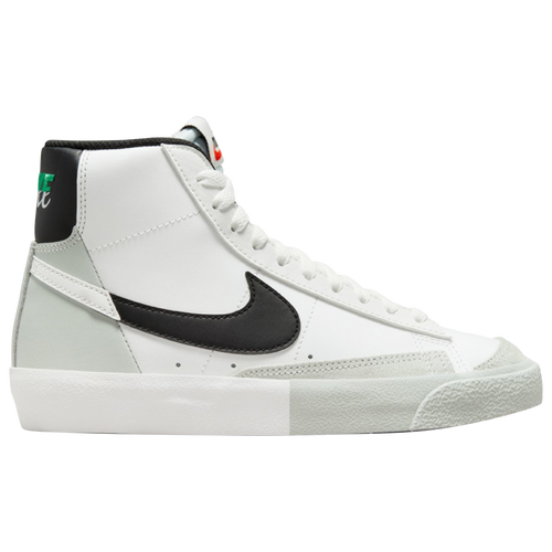 Nike Kids' Boys  Blazer Mid '77 Se In Summit White/black/silver