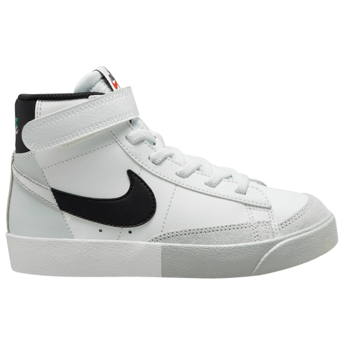 

Nike Boys Nike Blazer Mid '77 SE - Boys' Preschool Shoes Summit White/Black/Silver Size 03.0