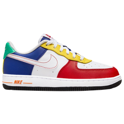 Boys' Preschool - Nike Force 1 Low Lv8 - University Red/White/Deep Royal Blue