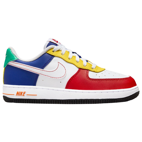 

Boys Preschool Nike Nike Force 1 Low Lv8 - Boys' Preschool Basketball Shoe University Red/White/Deep Royal Blue Size 01.0