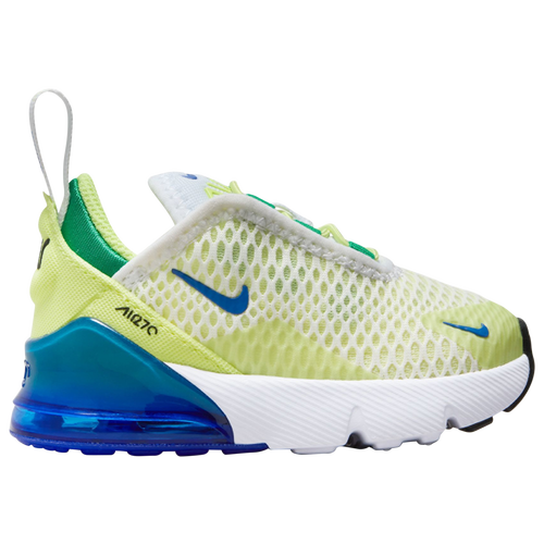 

Nike Boys Nike Air Max 270 ESS - Boys' Toddler Running Shoes Light Lemon/Royal/White Size 07.0