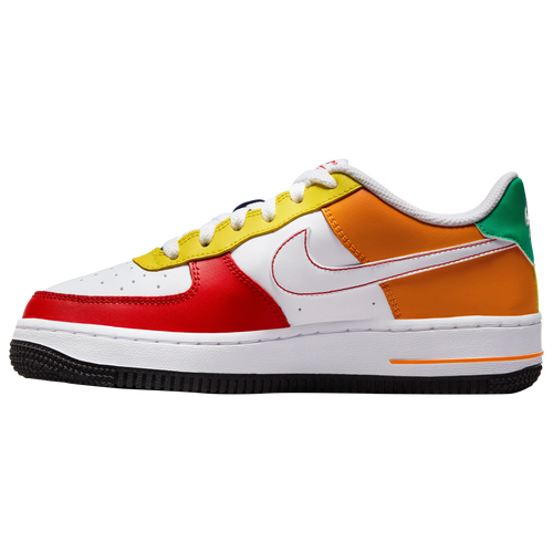 Orange air force 1 grade school best sale