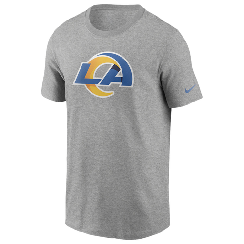 

Nike Mens Los Angeles Rams Nike Rams Fan Gear Primary Logo T-Shirt - Mens Heather Gray Size M