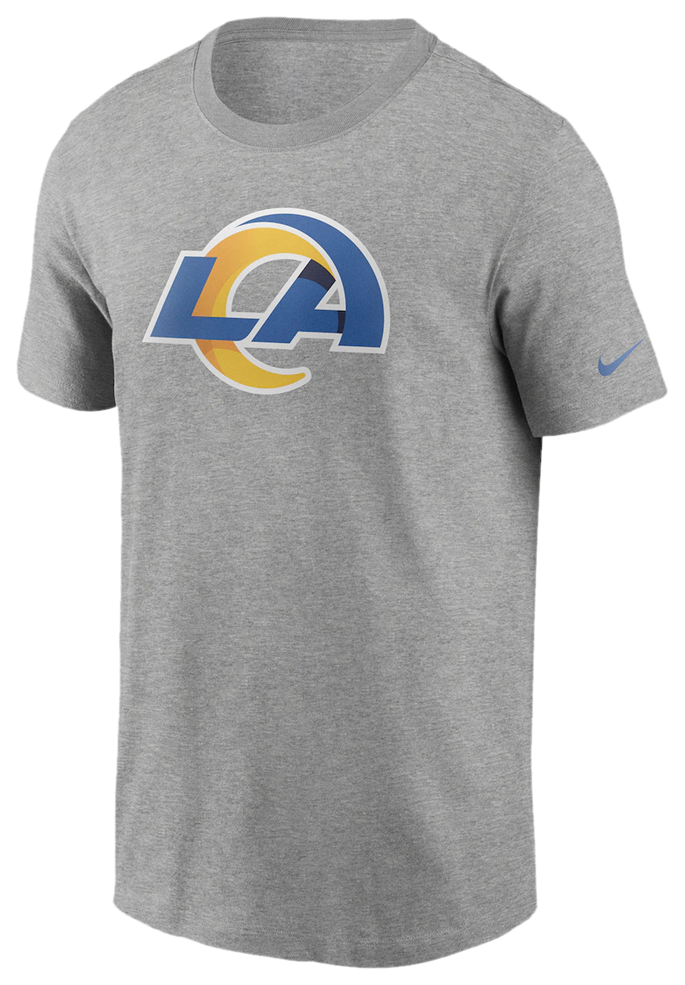 Refried Apparel Men's Refried Apparel Gold/Royal Los Angeles Rams  Sustainable Upcycled Split T-Shirt