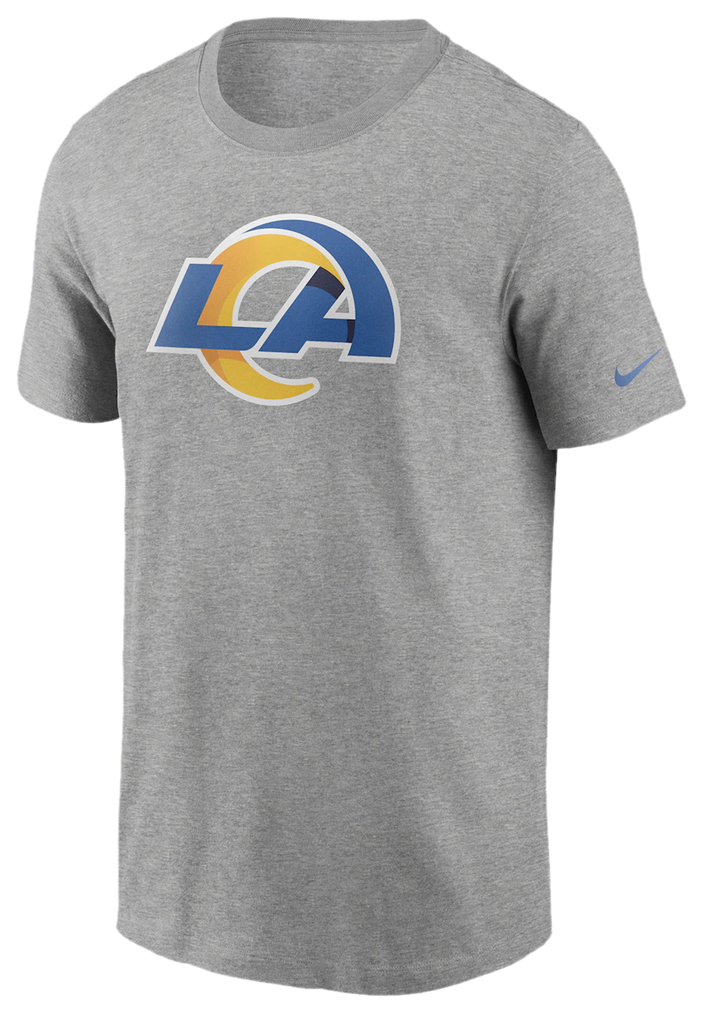 Men's Refried Apparel Gray Los Angeles Rams Sustainable Angle Long Sleeve  T-Shirt