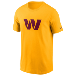 Men's - Nike Commanders Fan Gear Primary Logo  T-Shirt - Gold