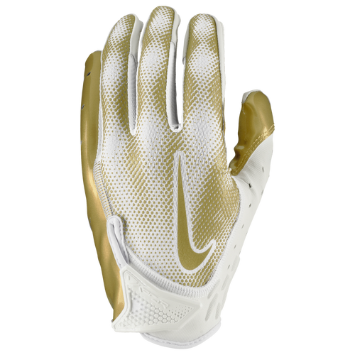 

Nike Mens Nike Vapor Jet 7.0 Receiver Gloves - Mens White/Metallic Gold/Metallic Gold Size XXL