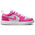 Jordan Air Jordan 1 Low Alt Fund - Girls' Preschool Pink/Grey/White