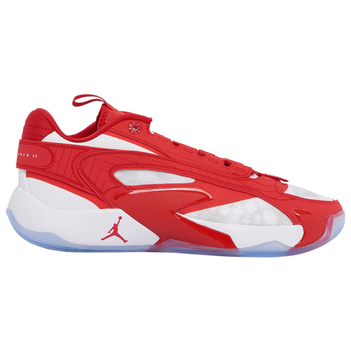 

Jordan Mens Jordan Luka 2 TB - Mens Basketball Shoes White/University Red/Pure Platinum Size 7.5