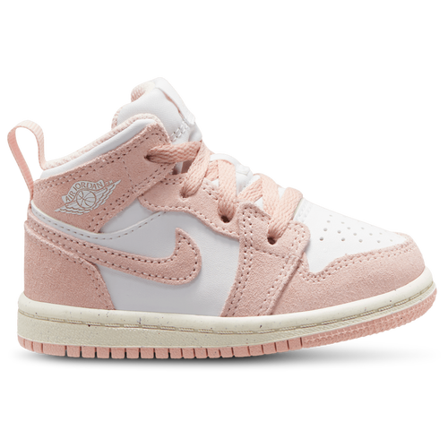 

Jordan Boys Jordan AJ 1 Mid SE - Boys' Toddler Basketball Shoes Legend Pink/White Size 4.0