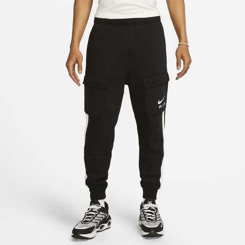 MENS - Nike NSW Air Cargo Fleece Pants - Summit White/Black