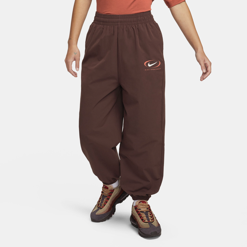 

Nike Womens Nike NSW Trend Woven Joggers - Womens Earth Size S