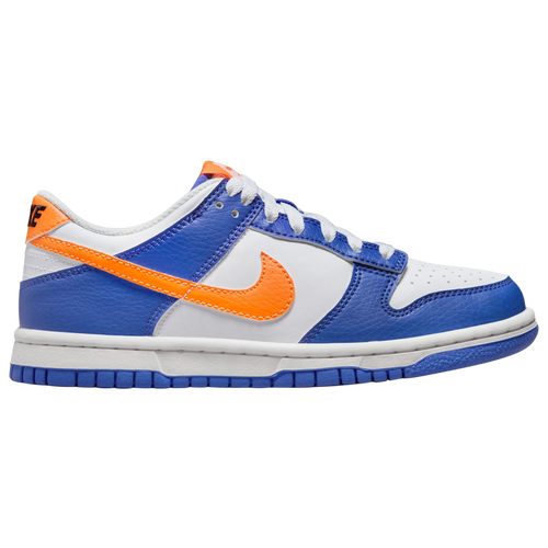 

Boys Nike Nike Dunk Low - Boys' Grade School Basketball Shoe Blue Joy/Bright Mandarin Size 04.0