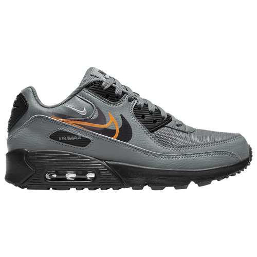 

Nike Boys Nike Air Max 90 NN - Boys' Grade School Running Shoes Smoke Grey/Black/Bright Mandarin Size 6.5