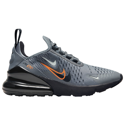 Shop Nike Boys  Air Max 270 In Orange/black/grey