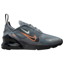 Boys' Preschool - Nike Air Max 270 - Grey/Black/Orange